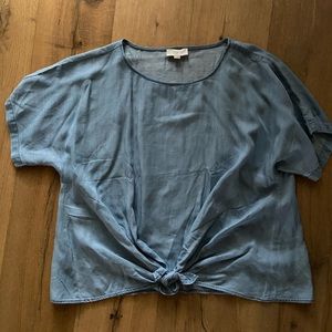 loft denim top